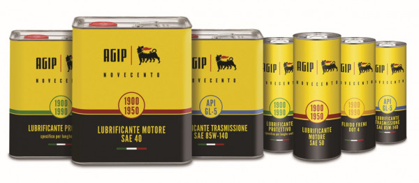 Agip Novecento 20W-50 - 4 Liter Kanne Motorenöl für Oldtimer