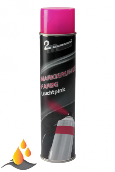 2m Markierungsfarbe leuchtpink 600ml