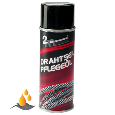 Drahtseil Pflegeöl Spray - 400 ml Dose 2m Maukner