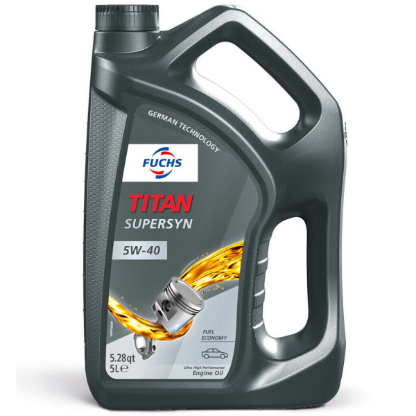 Fuchs Titan Supersyn 5w40 5-Liter-Kanne