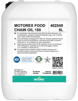 Motorex Food Chain Oil 150 5-Liter-Kanister Kettenöl NSF H1