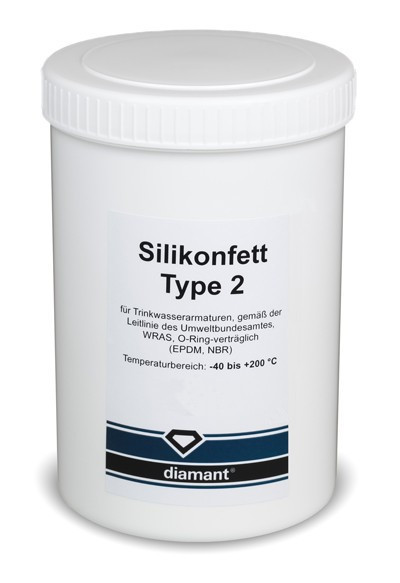 Diamant Silikonfett Type 2 Dose 600g