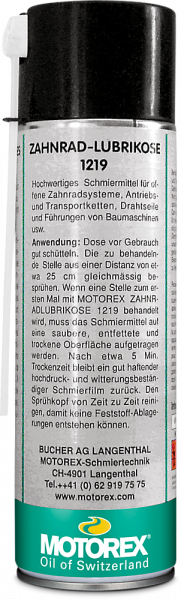 Motorex Zahnrad Lubrikose 1219 Spraydose 500ml