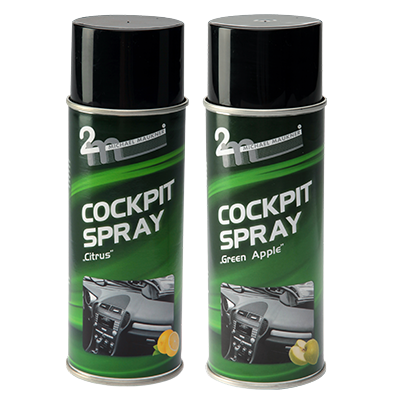 Cockpit-Spray siliconfrei Apfel - 400 ml Dose 2m Maukner