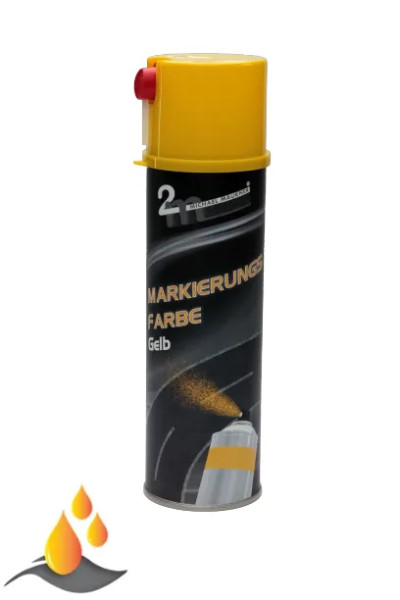 2m Markierungsfarbe gelb 500ml 