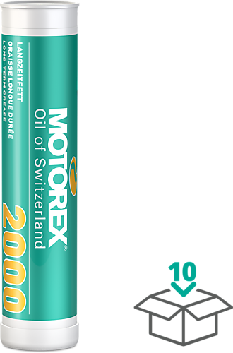 Motorex Fett 2000 Langzeitfett 400g Patrone