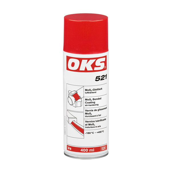 OKS 521 - MoS2-Gleitlack lufthärtend - 400 ml Spray