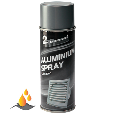2m Aluminiumspray glänzend