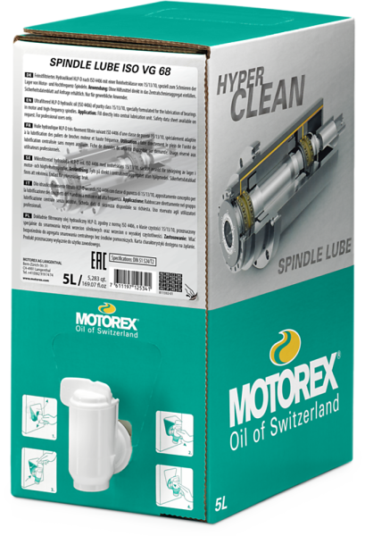 Motorex Spindle Lube VG 68 Bag-in-Box 5 Liter