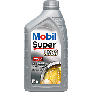 Mobil Super 3000 0W16 Motoröl 1-Liter-Flasche