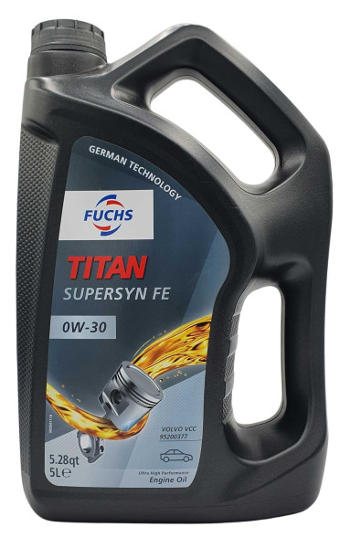 Fuchs Titan Supersyn FE 0w30 Motoröl 5-Liter-Kanister