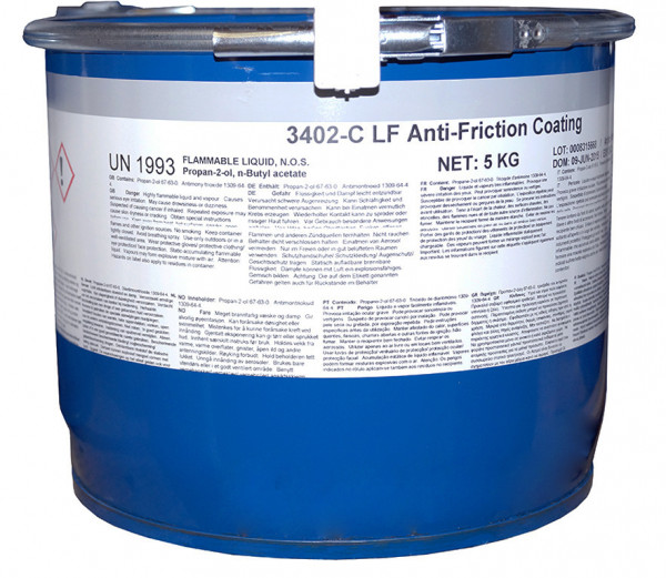 Molykote 3402 C - 5 kg Gebinde lufthärtender Trockenschmierstoff