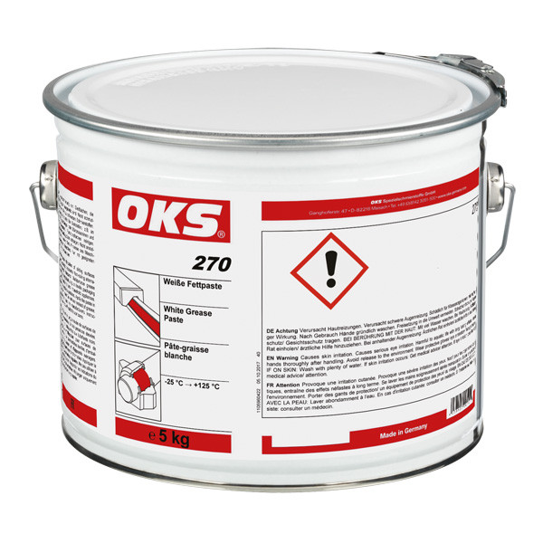 OKS 270 Weiße Fettpaste - 5 kg Hobbock