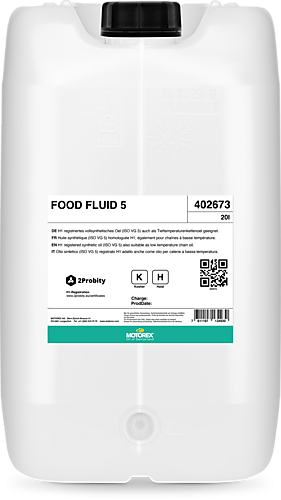Motorex Food Fluid 5 Kanister 20 Liter