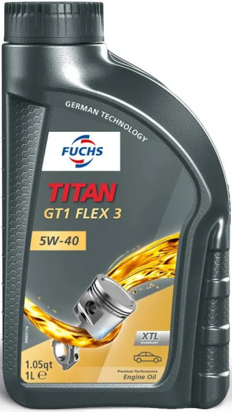 Fuchs Titan GT1 Flex 3 5W-40 1-Liter-Flasche XTL-Öl