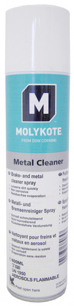 Molykote METAL CLEANER SPRAY - 400 ml Dose